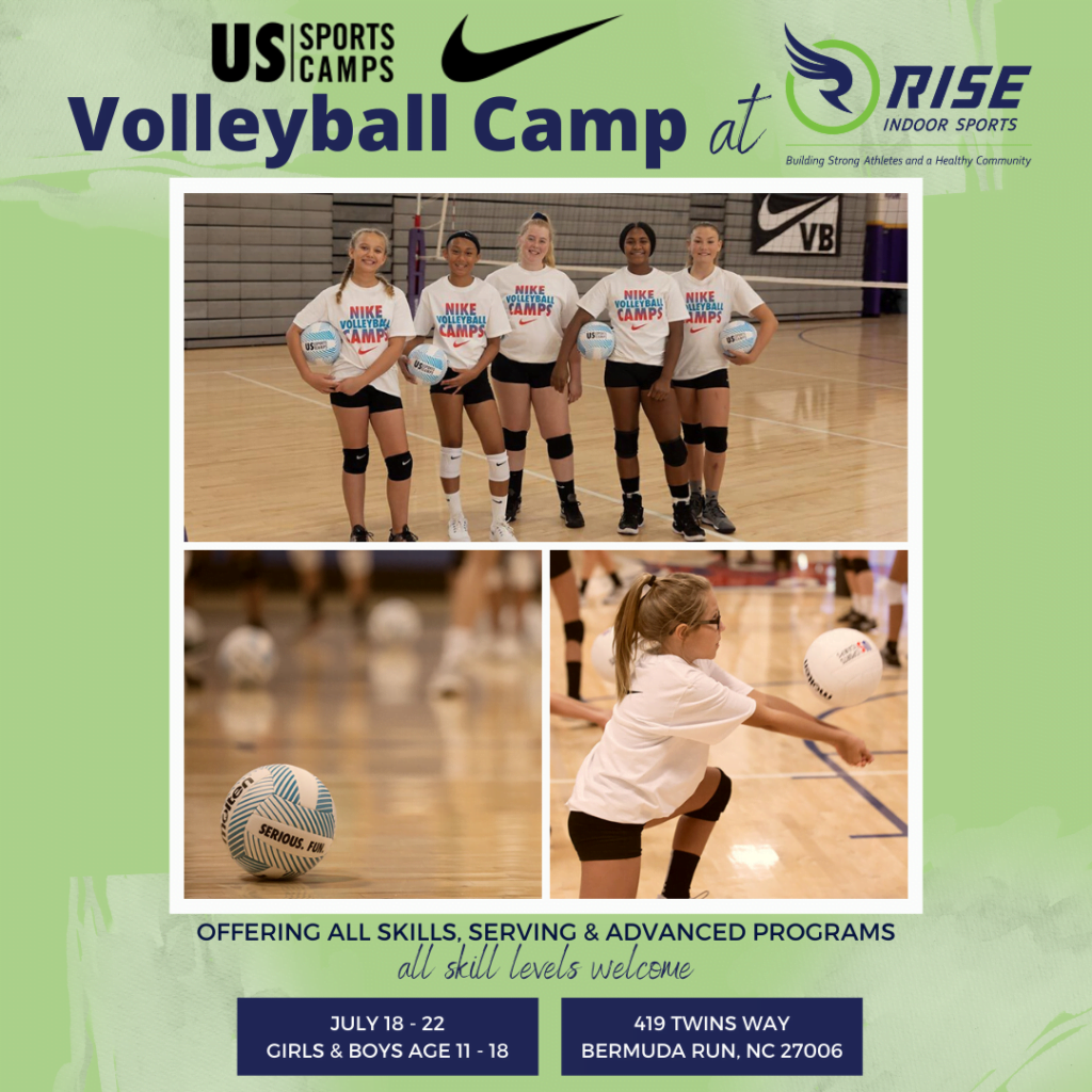 Nike Volleyball Camp 2022 at Rise Indoor Sports