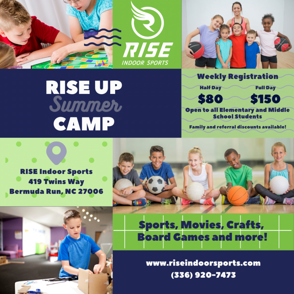 Rise Up Summer Camp 2022 at Rise Indoor Sports
